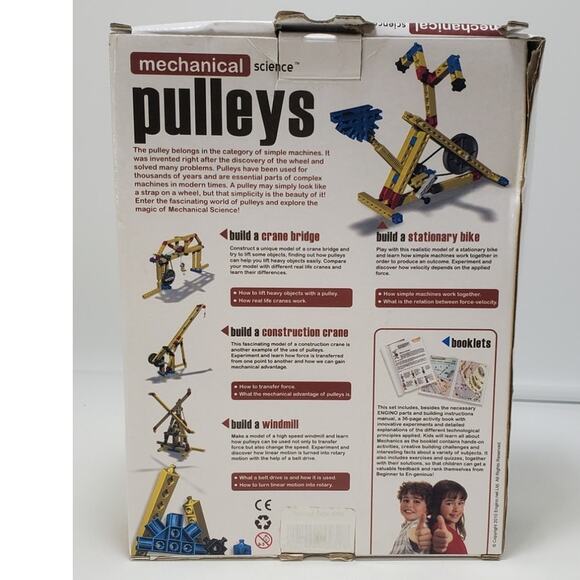 Engino Education Mechanical Science - Pulleys 100% COMPLETE - Picture 2 of 7